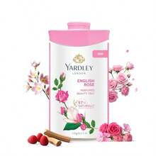 Yardley Lon Englis Rose Perfumed Deodorizing Talc Talcum Powder 100gm - As Pic - View 1