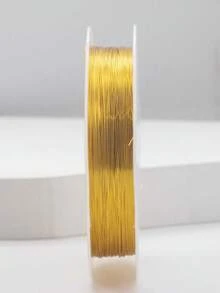High Quality Stainless Steel Jewelry Wire, Non-Fading, Rust-Proof, Color-Fast, Durable, Suitable For Bracelet, Necklace DIY, Non-Fading Beading String, Jewelry Cord, Handmade Weaving Wire, Gold And Silver Metal Wire - Multicolor - View 11