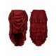 Drawstring Skirt-red