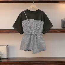 Women Tops - Black and Black Color Scheme - View 4