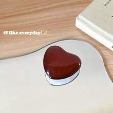 Giá đỡ điện thoại silicon hình trái tim màu Macaron, giá đỡ điện thoại tối giản màu trơn, giá đỡ điện thoại màu pastel dễ thương, chống trượt, tương thích với tất cả các loại điện thoại thông minh, giá đỡ điện thoại di động để chụp ảnh tự sướng, xem video, sử dụng trên bàn làm việc và khi đi du lịch. - Nhiều màu - Xem 12