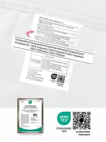 Honeymoon 深口袋床單與枕套組 (3件=1件床笠+1件平鋪床單+1件枕套, 4件=1件床笠+1件平鋪床單+2件枕套) 100% 聚酯纖維面料床罩, 適用於 9-12 英吋深口袋, 平鋪床單與枕套帶荷葉邊, 柔軟透氣, 防縮水 -T F Q K 尺寸適用於居家與宿舍, Oeko-Tex 認證, 白色 - 白色 - 查看 10