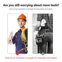 Cờ lê hai đầu đa năng 8-24mm, mỏ lết tự siết, dụng cụ sửa chữa ô tô và gia dụng, dành cho nam giới. - Nhiều kiểu dáng - Xem 5