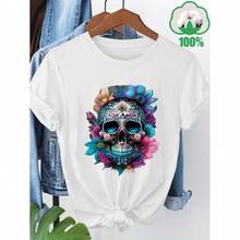 Women T-Shirts - White - View 9