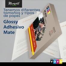 Papel Fotográfico Carta de 60 hojas 220gr Blanco Yoyo - 3 juegos - Ver 2