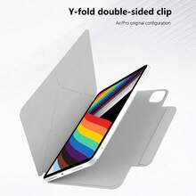 适用于 iPad Pro 11 英寸（2025 年 M3、2026 年 M4）、iPad Air 13/11 英寸（4/5）、iPad 第十代（10.9 英寸）、iPad A16（第十一代/第十代，2024 年 M2）的保护壳 - 灰色 - 查看 1