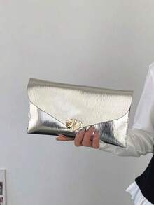 Dedoo 2026 Latest Fashion Colorful Plaid Handbag - Silver - View 3