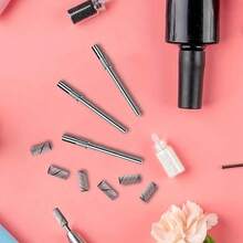 Bộ 30 miếng mài nhỏ kèm 1 trục 3.1mm dùng cho máy mài móng tay, màu hồng. - Nhiều màu - Xem 4