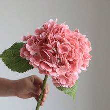 栩栩如生的绣球花，质感逼真，保湿滋润，酒店人造婚礼花卉装饰，人造婚礼花卉 - 彩色 - 查看 11