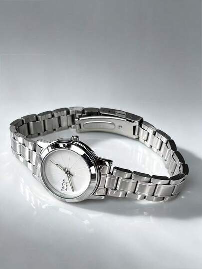 sottas Đồng hồ nữ INS mới về, thiết kế tối giản và thanh lịch, phong cách Hàn Quốc, dây đeo thép không gỉ đa năng, đồng hồ đeo tay thạch anh chống nước cao cấp Niche.