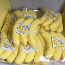 Banana Squishy Toy, Stress Relief Slow Rising Soft Simulation Gift, Squeeze Vent PU Foam Slow Rebound - Multicolor - View 6