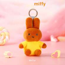 Miffy Colorful Series Plush Pendant – Toy Cute Rabbit Doll Keychain Decoration, Soft And Adorable Plush Charm, A Creative Gift Full Of Girly Sweetness - Multicolor - View 16
