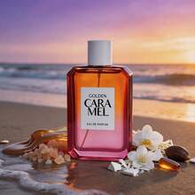 Wish GOLDEN CARAMEL 3.4 Fl Oz Women's Perfume – Caramel & Honey Salt – White Chocolate Coconut Vanilla Jasmine – Tonka Amber Musk – Designer Inspired Creamy Salty Sweet Scent – Long Lasting For Party, Everyday – Ideal Gift For Girlfriend, Best Friend, Mom – Valentine's Birthday Mother's Day - CARAMEL VÀNG - Xem 7
