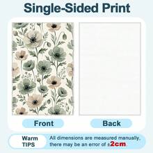 2pcs Kitchen Towels, Modern Kitchen Utensils Green Watercolor Floral Pattern Super Soft Microfiber Kitchen Towels, 40*60cm/15.7*23.6in Towels, Single-Sided Printed, Kitchen Dish Cloths, Suitable For Restaurant, Kitchen, Bathroom Decor, Holiday Gift - Multicolor - View 3