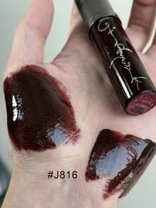 GIRLCULT Unreal唇彩 J816 Eve，烘焙蜂蜜迷雾，琥珀糖霜，玻璃般透明质地，保湿底妆唇彩，轻盈不粘腻，不晕染，甜美派对必备，持久不褪色，不黏腻，滋润保湿，适合新手，女性日常使用，礼品装，3.5毫升/0.12液盎司 - J816 Eve - 查看 4