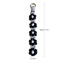 1 chiếc dây đeo điện thoại/móc khóa hình hoa cúc đan thủ công bằng macrame. - Nhiều màu - Xem 18