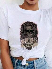 Women T-Shirts - White - View 1