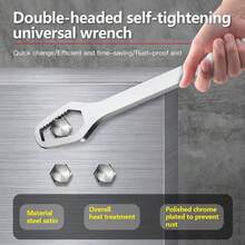 Cờ lê hai đầu đa năng 8-24mm, mỏ lết tự siết, dụng cụ sửa chữa ô tô và gia dụng, dành cho nam giới. - Nhiều kiểu dáng - Xem 3