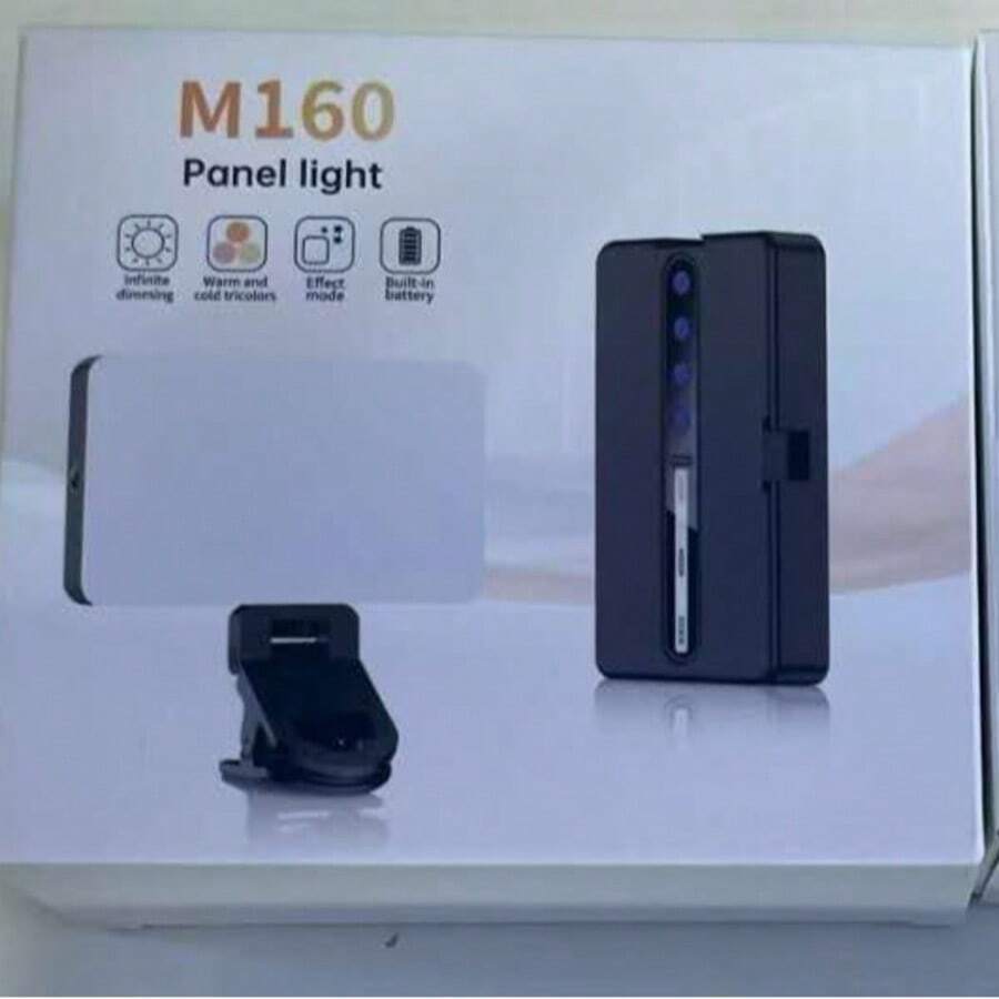 panel de luz LED M160 es una herramienta versátil diseñada para mejorar la iluminación - Estrella - Ver 1