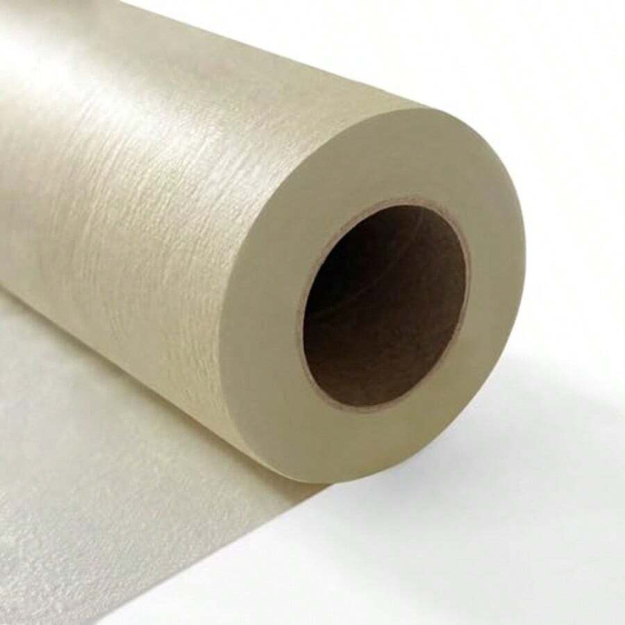 Table Runner Table Runner 0.3 x 50 m Beige Disposable Non-Woven Fabric-Like Tablecloth Roll Suitable for Birthday Party Decoration - Beige - Übersicht 1
