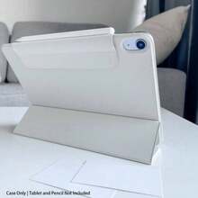Ốp bảo vệ từ tính tương thích với iPad Pro 13 inch 2025 M5, iPad Air 11 inch 2026 (M4), iPad 11 inch thế hệ thứ 16/10, iPad Mini 7 inch, iPad Mini 6 inch 2024/2022 M2, iPad Pro 12.9 inch thế hệ thứ 4/5/6. - Màu be - Xem 9