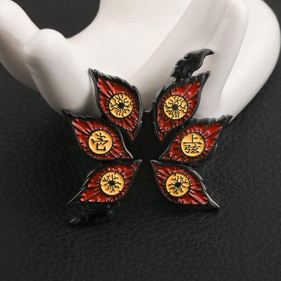 1 chiếc ghim cài áo lấy cảm hứng từ mắt nhân vật anime, phụ kiện trang trí cho cosplay, ba lô, quà tặng.