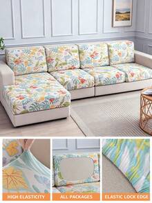 1 cái bọc đệm ghế sofa co giãn in họa tiết, bọc ghế sofa hình chữ L, bọc tựa lưng sofa độc lập, bảo vệ đồ nội thất, bọc đệm sofa co giãn, bọc sofa 3 chỗ, bọc sofa 2 chỗ - Nhiều màu - Xem 8