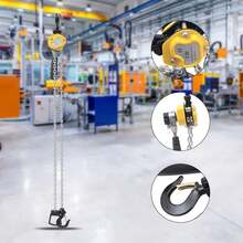 [SHZICMY]0.25T Lever Block Chain Hoist 1.5M 5Ft Chain Hoist Alloy Steel G80 Chain Ratchet Lever Hoist With Hook - 1/4T 10FT@GY-yB1700Q000-1 - View 3