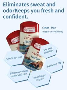 Old Spice Coastal Breeze Antiperspirant Deodorant, 1 Bottle, 73g, Smooth Application, Non-Sticky, Delicate Fragrance, Long-Lasting Odor Control, Suitable For Daily Commute And Beach Trips For Men And Women - Harbour Coast Breeze Scented Antiperspirant Deodorant 73g - View 3