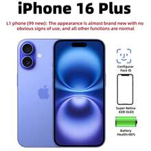(99 New) Apple IPhone 16 Plus, Dual SIM, Battery Health>80%, Used - Like New Or Open Box - Multicolor - View 6