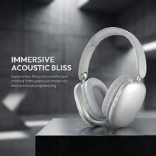 Wireless Bluetooth Headphones, 40 Hrs Playtime Wireless Over-Ear Headphones,4 Mics ENC Noise Cancelling For Clear Calls, Lightweight Headset With Deep Bass Comfort Fit For Travel Work - 查看 2