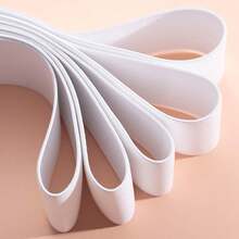 CHAINKORD Elastic Band For Sewing, 3/5 Inch X 13 Yard High Elasticity Sewing Elastic Bands For Waistbands Pants Clothes And Crafts DIY, White - ColorB - View 2