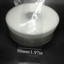 SISCCI 50mm Diameter 32mm Transparent Plastic Sausage Casing Tool Kit, 1-5m Optional For Home & Commercial Use, Manual Sausage Stuffer With Tying String And Funnel, Homemade Sausage Casing Membrane - Transparent - View 3