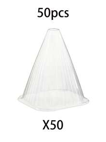 100pcs Reusable Ventilated Bell-Shaped Plant Covers, Protect Seedlings From Pests And Frost, Outdoor Garden Yard Lawn Plant Protection Tool, Prevent Animals, Snails, Birds, Insects - A - View 8