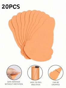 YIYANG 30/10pcs Disposable Breast Lift Pads, Made Of Non-Woven Fabric To Prevent Sagging And Lift The Bust, Suitable For Plus Size Women, Sexy And Discreet, Cover Protrusions And Support The Breasts - Multicolor - View 12