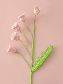 5 Buah Ranting Bunga Lily of the Valley Buatan Tangan, Dekorasi Rumah Mewah untuk Ruang Makan, Gaya Ins - MultiWarna - View 13