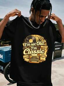 Grands Formats T-Shirts Hommes - Noir - Voir 2