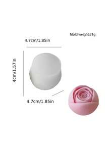 Khuôn silicon hình nụ hoa hồng ngày Valentine mới, khuôn silicon làm nến thơm hình hoa hồng 3D, đồ trang trí hoa hồng thủ công tự làm cho ngày Valentine, khuôn silicon làm nến quà tặng ngày lễ. - Khuôn hoa - Xem 8
