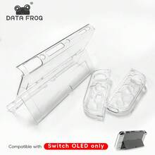 DATA FROG 适用于 OLED 的透明全包保护壳，晶莹剔透，防刮花配件 - 套裝 - 查看 3