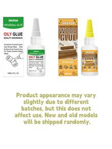 1 pieza/30ml Pegamento para carpintería, 1 pieza/50ml Adhesivo multiusos adecuado para madera maciza, paneles de madera, artesanía de madera y otros materiales. Fuerte unión, durable después de la reparación/unión, curado rápido, de larga duración e impermeable, adecuado para productos de madera diarios, también puede reparar/unir artículos dañados hechos de plástico, metal, acrílico, piedra, etc. - Adhesivo multifuncional - Ver 11