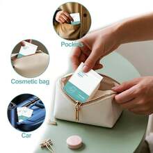 5/10/20pcs Disposable Toilet Seat Covers, Portable Travel Essential, Large Waterproof Toilet Mats, Suitable For Home, Travel, Public Restrooms, Fully Covers Toilet - Multicolor - View 7