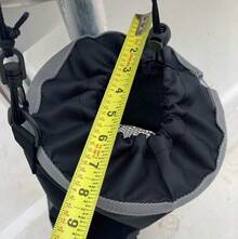 Boat Trash Bag Can Reuseable Washable Mesh And Nylon_Polyester By Boat Trix Multiple Sizes And Models (Slim Line, Medium) - White - View 4