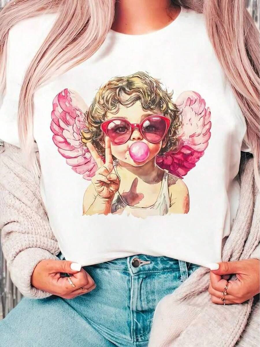 Women T-Shirts - White - View 1