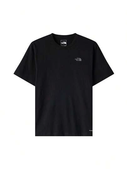 The North Face U CAMP BOX LOGO 宽松短袖T恤图案 - AP 舒适简约户外/通勤短袖T恤，男女款