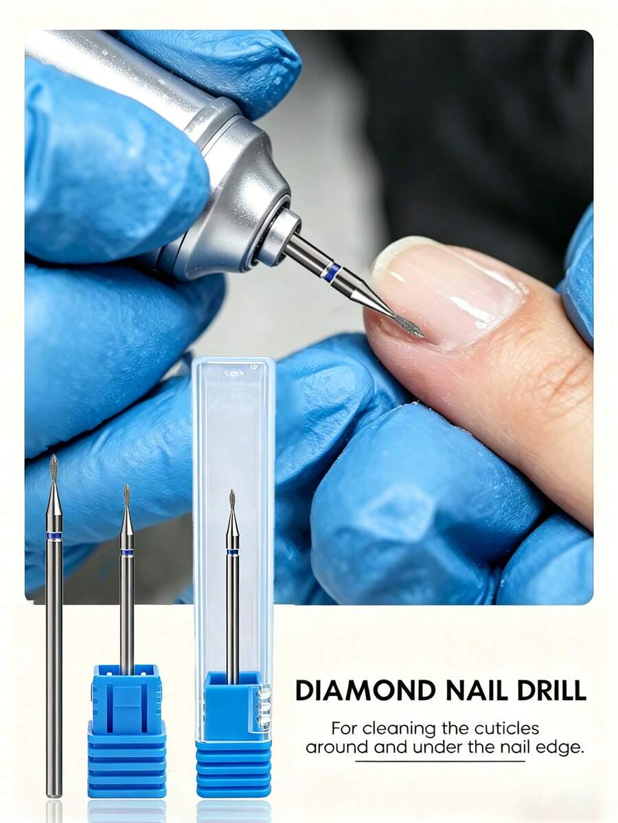 这款指甲打磨机专为去除指甲边缘及下方死皮而设计。高品质金刚石打磨头可钻出细小的孔洞，清洁指甲缝隙。高密度金刚石磨粒可打造均匀光滑的表面，不留任何粗糙点，确保温和抛光而不损伤指甲，是居家美甲的理想之选。 - 彩色 - 查看 1