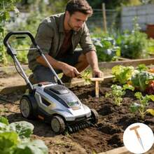 手持式园艺土壤种植器 | 不锈钢土壤插入工具 - 方便种植和移栽 - 沖孔鑽孔機 - 查看 2