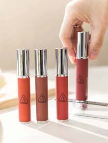 3CE 1pc Multi-Color Reddish Brown & Purple Sweet Potato Lip Balm, Smooth Matte Velvety Texture Nourishing Long-Lasting Blurring Effect Lip Cream For Daily Makeup, Korean Cosmetics - #Mauvrowm Taro Color - View 8
