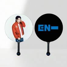 EN/HY Fandom Handhållna fläktar för Zhenyuan Liang, Sungchun Park, Seonwoo Kim, Riki Nishimura, kändismini-fans för sommaren - Multifärgad - Visa 15