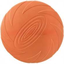 Dog Flying Disc, Durable Indestructible Rubber Dog Toy, Puncture Resistant & Bite Resistant Extremely For Medium Small Dogs NMXL - Green 1 Pcs - View 5