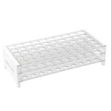 Plastic Test Tube Rack For 15/18 Mm Tubes, Hole Diameter Is 18.7mm, Holds 50, Detachable, Karter Scientific 208U2 (Pack Of 1) - ColorA - View 2